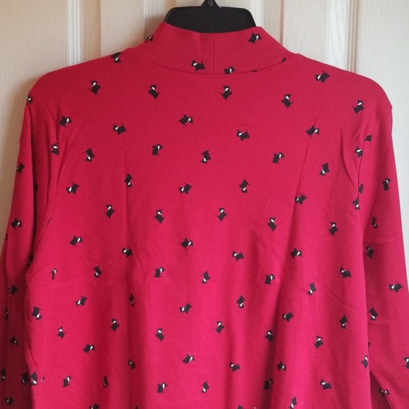 NWT ST JOHNS BAY (SJB) RED SCOTTIE DOG TUR… - Picture 4 of 5